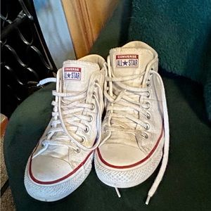 Cute white Converse